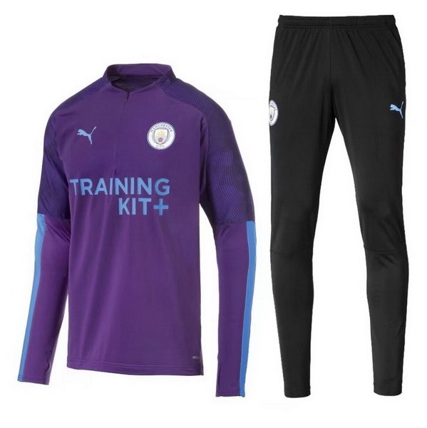 Chandal Manchester City 2019 2020 Negro Purpura